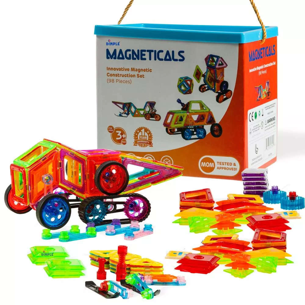 98 Piece Learning & Exploration Magnet Toys Set