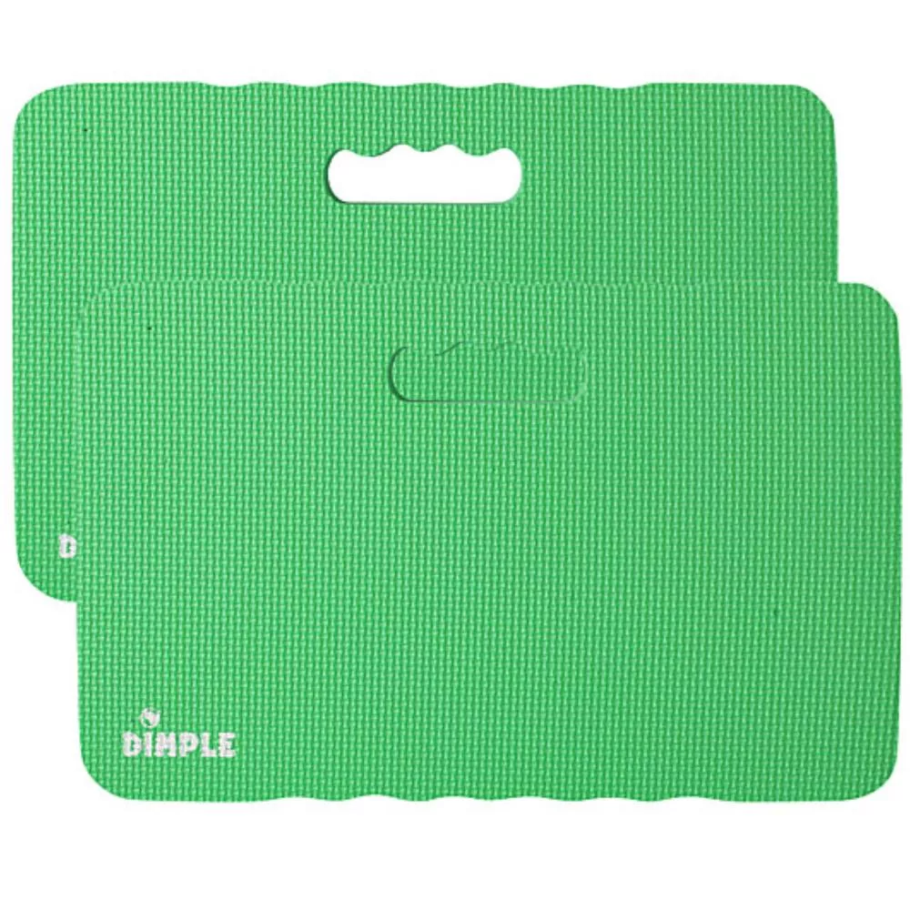 High Density Thick Foam Comfort Kneeling Pad Mats for Gardening knee support 1.5 in Thick, Baby Bath Kneeler , Exercise, Yoga Mat, Garden Cushions, Construction Knee Pads, Multi Purpose Green (2 Pack)