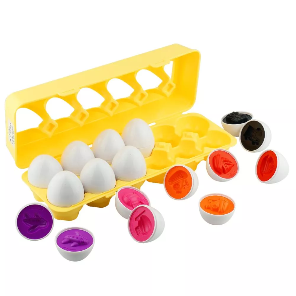 Egg Vehicle Matching Toy