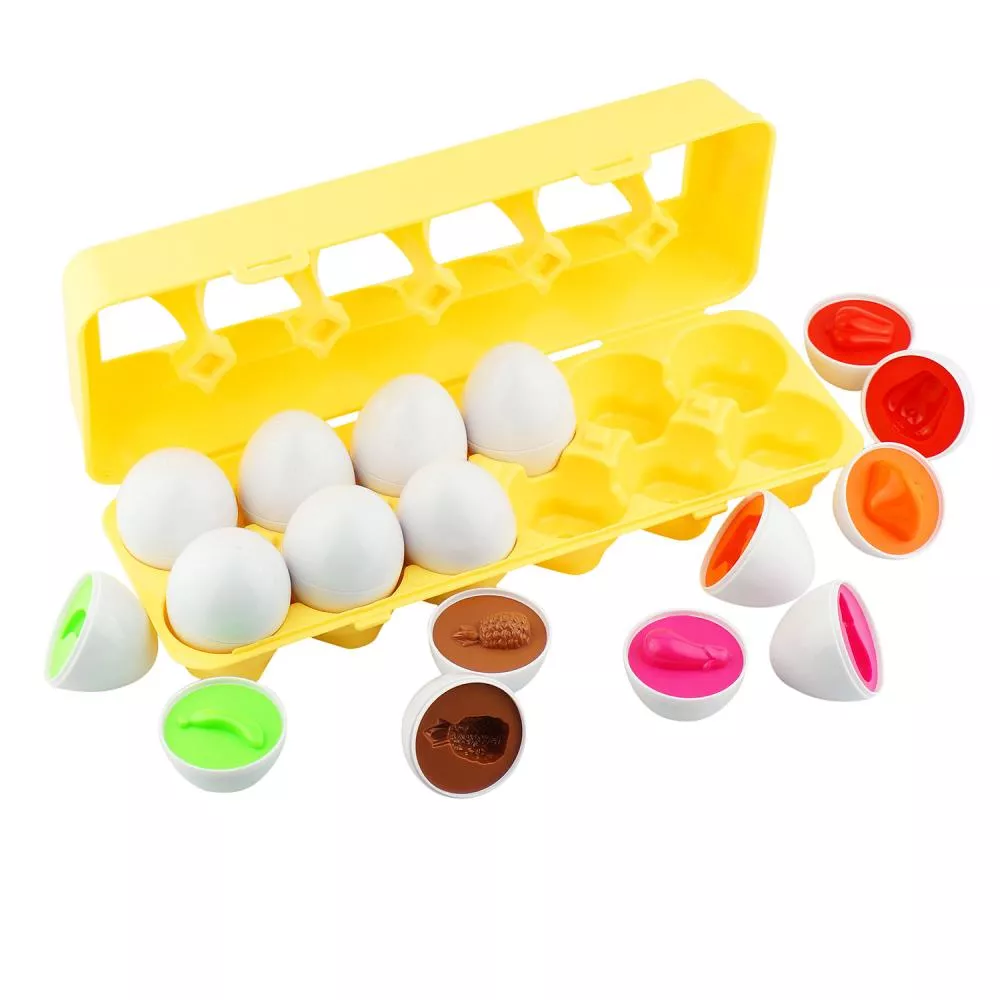 Egg Vegetable Matching Toy