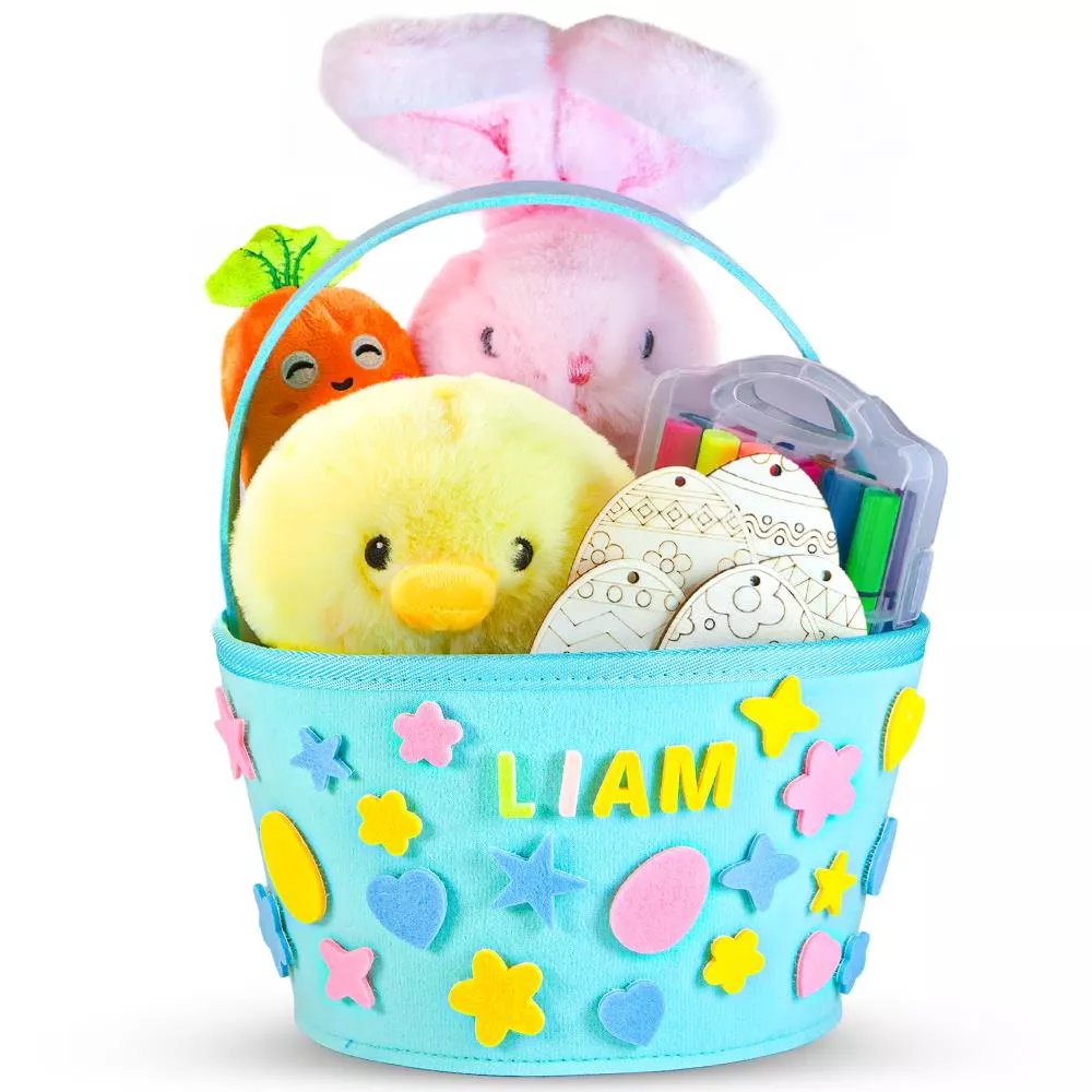 Easter Bunny Basket Set