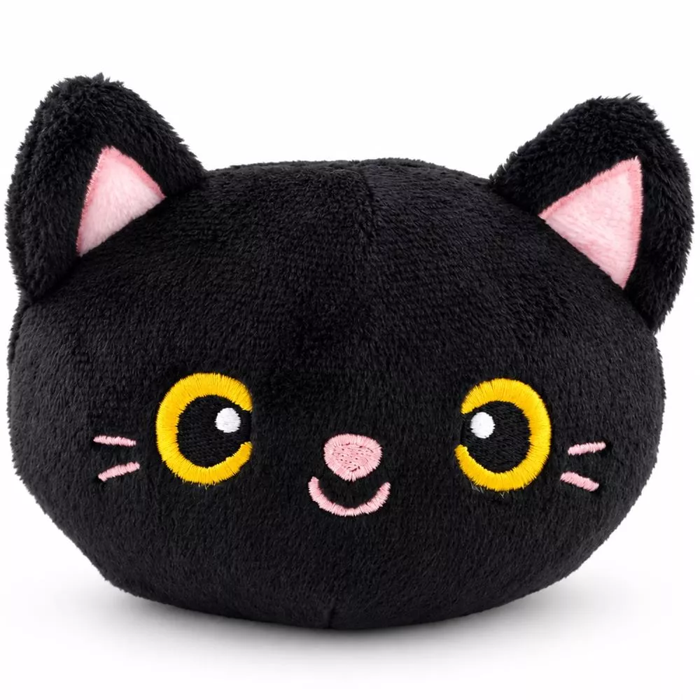 Mini Black Cat Halloween Plush