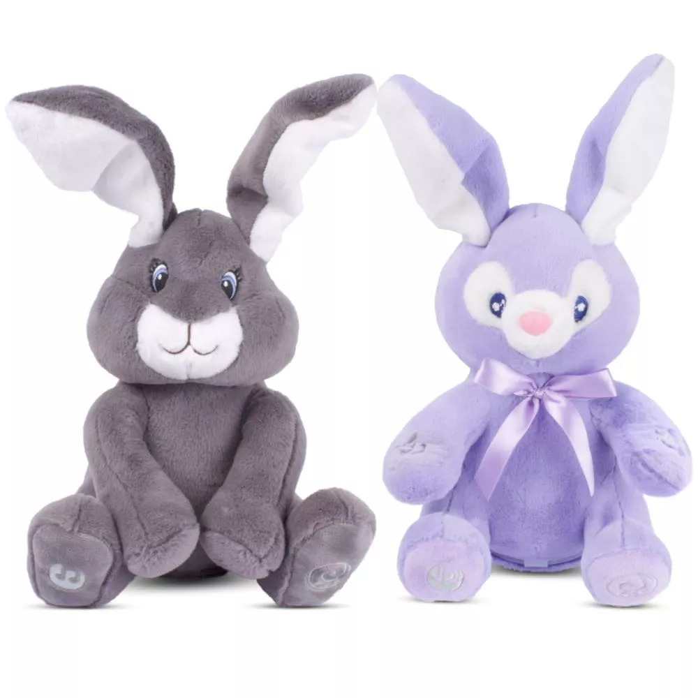 Grey & Purple Bunny Animated
