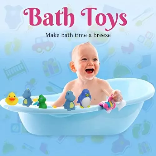 Set of 20 Floating Bath Toys, Sea Animals Squirter Toys for Boys and Girls, Assorted Sea Animals Friends, Squeeze to Spray! Tons of Fun, Great for Kids & Toddlers by Dimple image 7