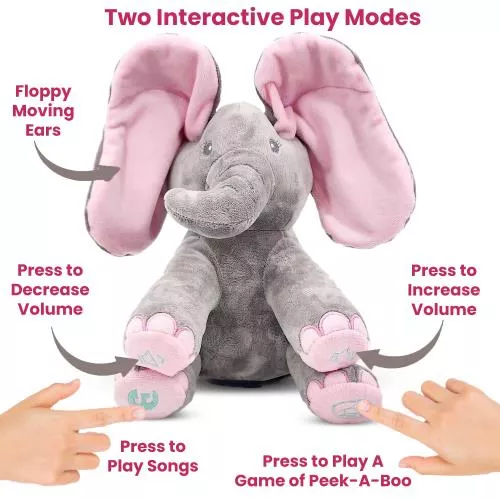 Kaia Elephant Animated Plush image 12