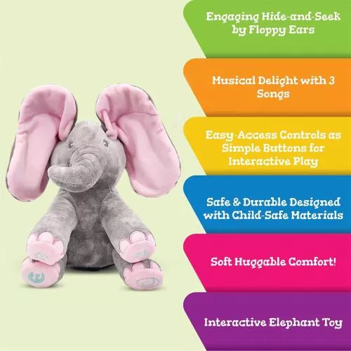 Kaia Elephant Animated Plush image 13