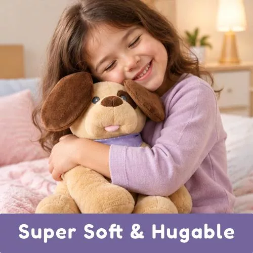 Diddles the Animated Plush Singing Dog with Peek-a-boo Interactive Feature image 5