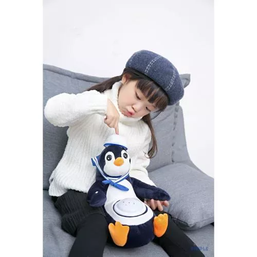 Polly Penguin Nightlight Soother with Favorite Lullabies, Nature Sounds, and Projecting Stars & Moon Light image 4