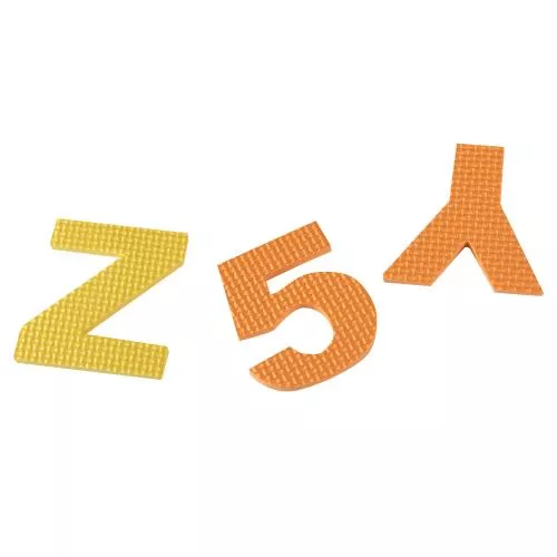 Baby Foam Play Mat (72-Piece Set) 6.25 x 6.25 Inches Interlocking Alphabet and Numbers Floor Puzzle Colorful EVA Tiles Girls, Boys Soft, Reusable, Easy to Clean by Dimple image 9