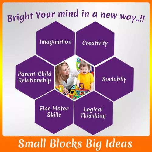 98 Piece Learning & Exploration Magnet Toys Set image 4