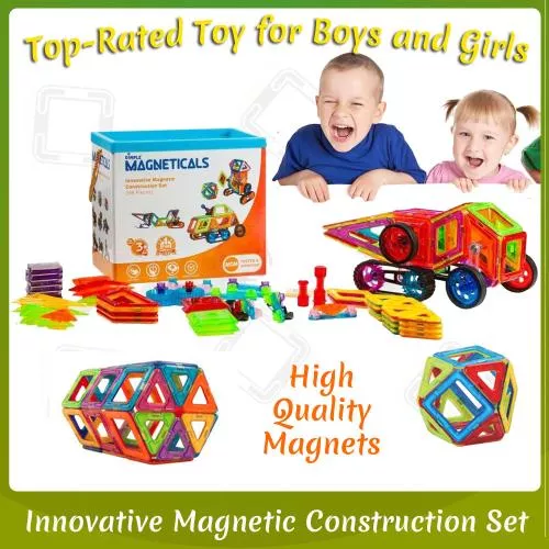 98 Piece Learning & Exploration Magnet Toys Set image 5
