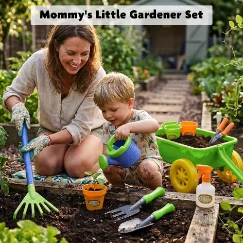 Garden Wagon & Tools Toy Set by Dimple image 7