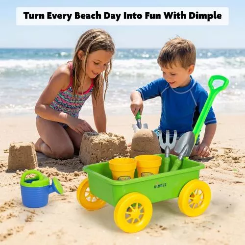 Garden Wagon & Tools Toy Set by Dimple image 8