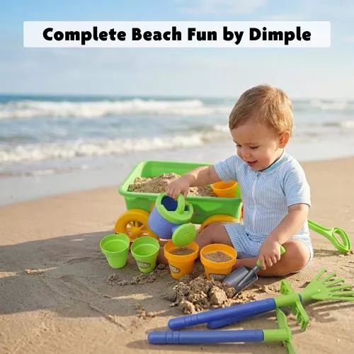 Garden Wagon & Tools Toy Set by Dimple image 9