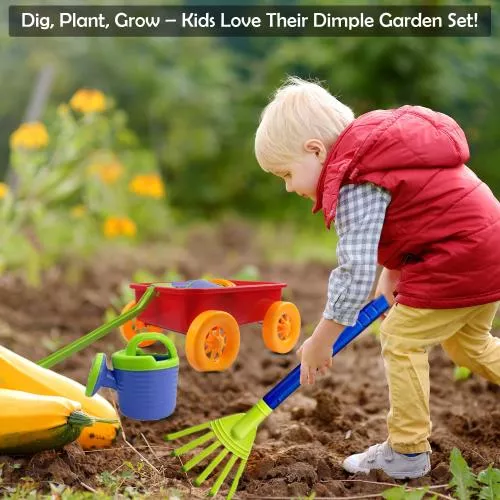 Garden Wagon & Tools Toy Set by Dimple image 7