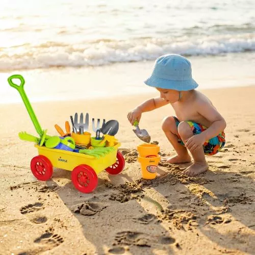 Garden Wagon & Tools Toy Set by Dimple image 6
