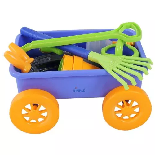 Garden Wagon & Tools Toy Set by Dimple image 8