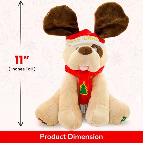Diddles Interactive Christmas Puppy