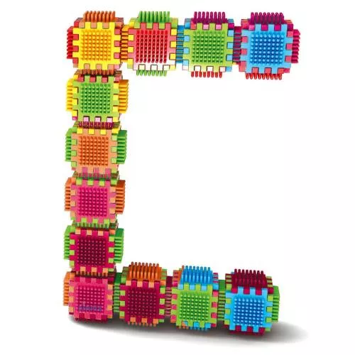 360-Piece Set Large Stacking Blocks and Interconnecting Building Set, Makes 60 Blocks, for Boys & Girls, Educational Fun, Great Toy for Child development for Kids and Toddlers by Dimple image 5