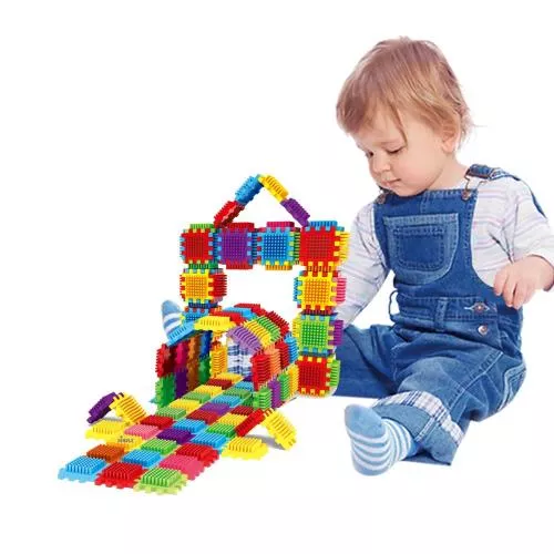 360-Piece Set Large Stacking Blocks and Interconnecting Building Set, Makes 60 Blocks, for Boys & Girls, Educational Fun, Great Toy for Child development for Kids and Toddlers by Dimple image 8