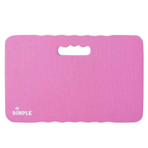 High Density Thick Foam Comfort Kneeling Pad Mats for Gardening knee support 1.5 Inches Thick, Baby Bath Kneeler , Exercise, Yoga Mat, Garden Cushions, Construction Knee Pads, Multi Purpose Pink