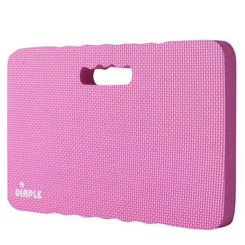 High Density Thick Foam Comfort Kneeling Pad Mats for Gardening knee support 1.5 Inches Thick, Baby Bath Kneeler , Exercise, Yoga Mat, Garden Cushions, Construction Knee Pads, Multi Purpose Pink