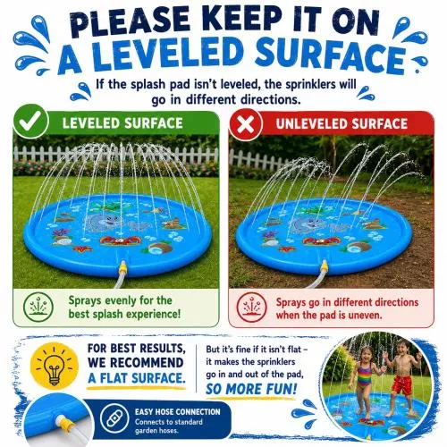 Splash Pad Sprinkler