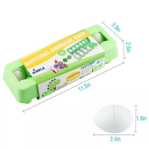 Dinosaur Egg Matching Toy image 3