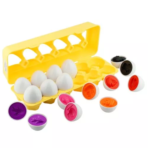 Egg Vehicle Matching Toy