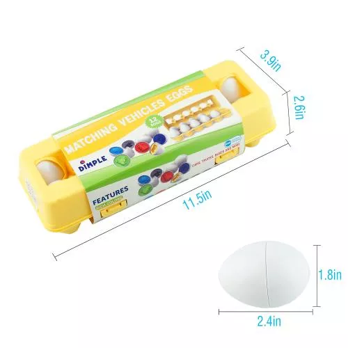 Egg Vehicle Matching Toy image 4