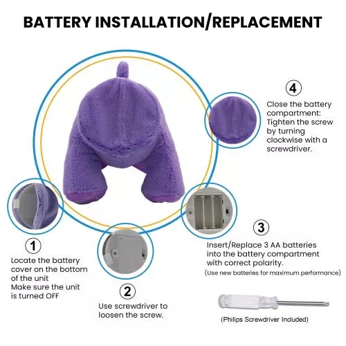 Bella Purple Bunny Animated Plush Rabbit image 10