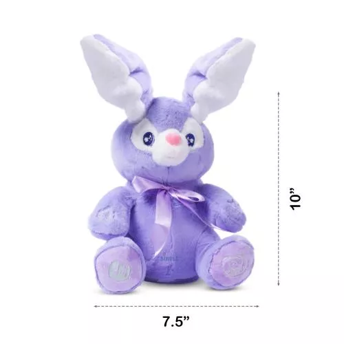 Bella Purple Bunny Animated Plush Rabbit image 11