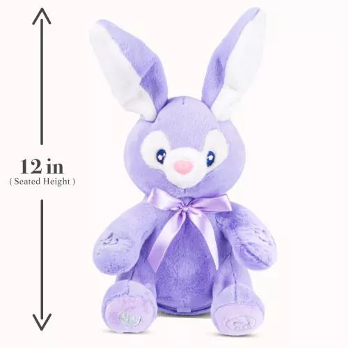 Bella Purple Bunny Animated Plush Rabbit image 19