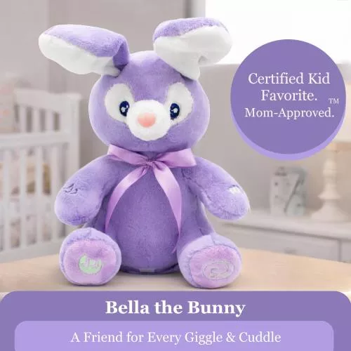 Bella Purple Bunny Animated Plush Rabbit image 26