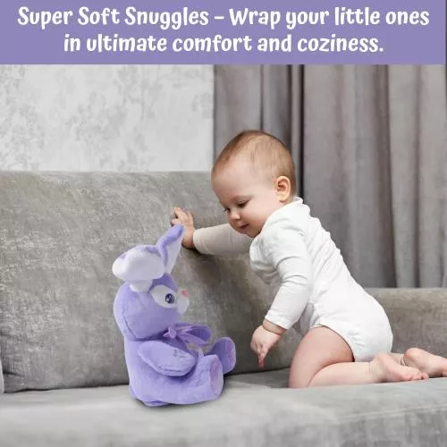 Bella Purple Bunny Animated Plush Rabbit image 6