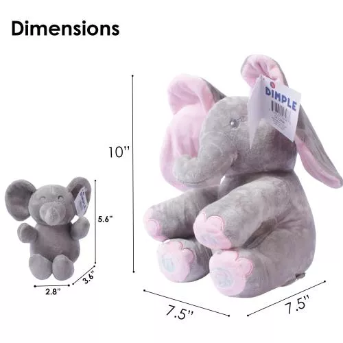 Kaia Animated Elephant & Baby Elephant