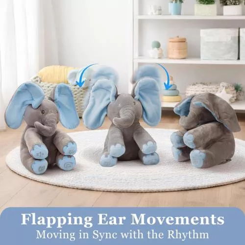 Kyle Animated Plush Singing Elephant image 18