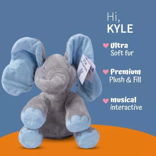 Kyle Animated Plush Singing Elephant image 5