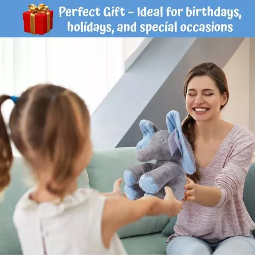 Kyle Animated Plush Singing Elephant image 6