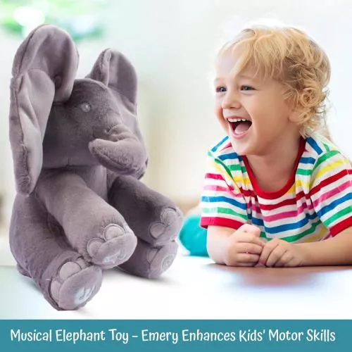 Emery Animated Plush Singing Elephant image 12