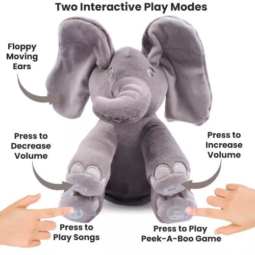 Emery Animated Plush Singing Elephant image 3