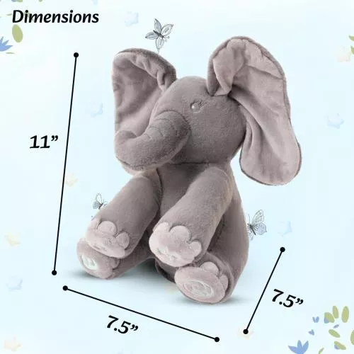 Emery Animated Plush Singing Elephant
