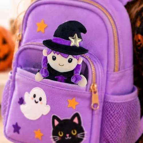 Mini Halloween Witch Plush Doll image 7