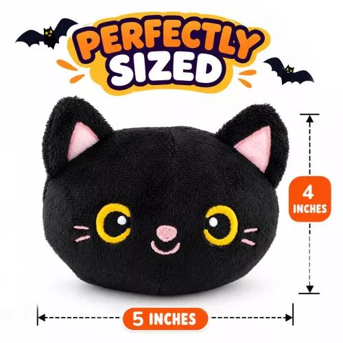 Mini Black Cat Halloween Plush image 2