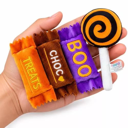 Halloween Plush Candy Toy Set – 4 Piece image 5