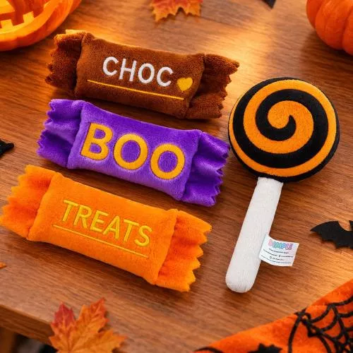 Halloween Plush Candy Toy Set – 4 Piece image 6