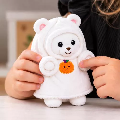 Cute Ghost Bear Halloween Plush image 8