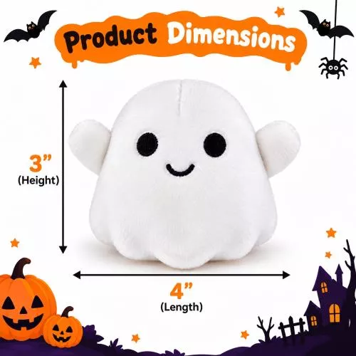 Dimple Tiny Ghost Plush – Cute Mini Hall image 2