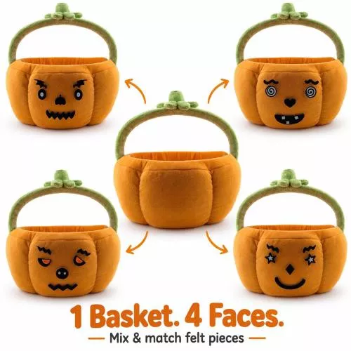 Dimple Create-A-Face Halloween Basket Pl image 3