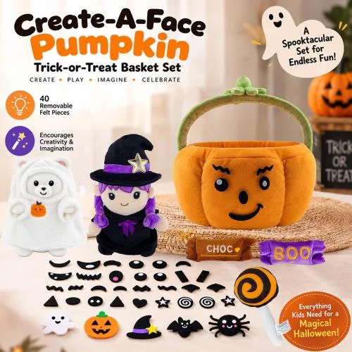 Dimple Create-A-Face Halloween Basket Pl image 4